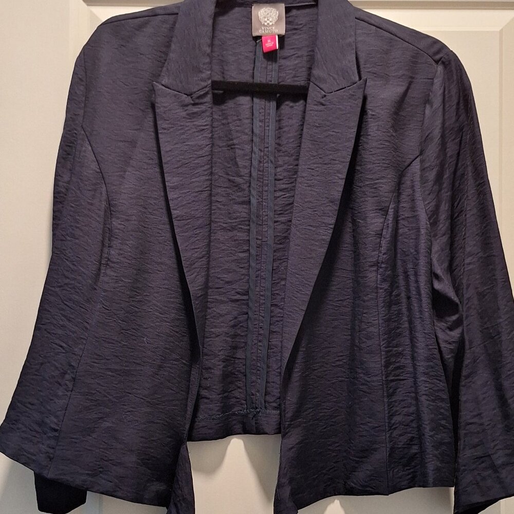 Vince Camuto short jacket, navy, XL